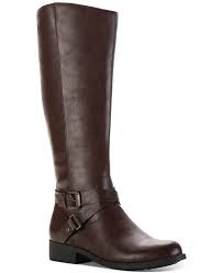 Style & Co Marliee Riding Boots, St. John's Bay Womens Deer Riding Boots Black or Brown $19.99
