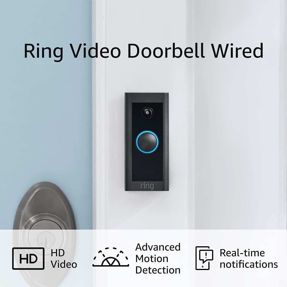 Ring Video Doorbell Wired 2021 release when ordered through Alexa $39.99