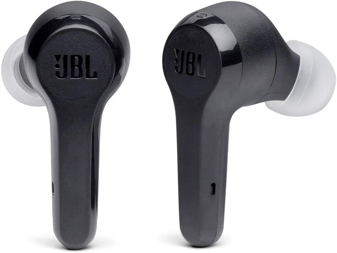 Amazon.com: JBL Tune 215TWS True Wireless Earbud Headphones - JBL Pure Bass Sound, Bluetooth, 25H Battery, Dual Connect (Black) $29.95