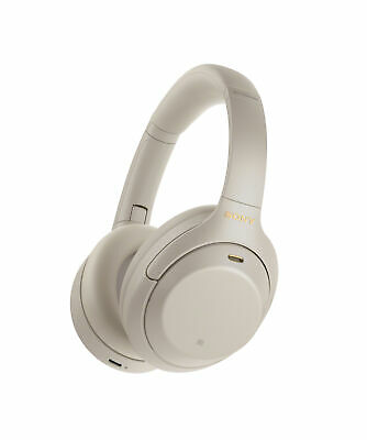 CERTIFIED REFURBISHED Sony WH-1000XM4 Wireless Noise-Cancelling Over-the-Ear Headphones - Silver | eBay $169.99