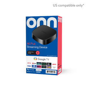 onn Google TV 4K Plus Streaming Device (New 2025) 4K UHD, Dolby Vision, Dolby Atmos - Walmart.com $29.88