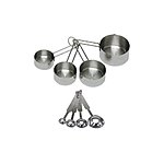 ChefLand 8-Piece Stainless Steel Measuring Cups and Measuring Spoon Set for $6.35 at Amazon