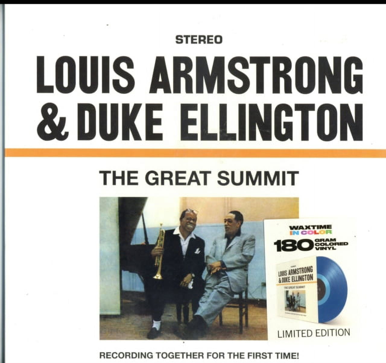 Louis Armstrong and Duke Ellington - Great Summit (Vinyl) (Remaster) (Limited Edition) $12.22