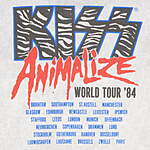 Boys KISS Animalize Tour T-Shirt, Sizes 4-18 $6.38