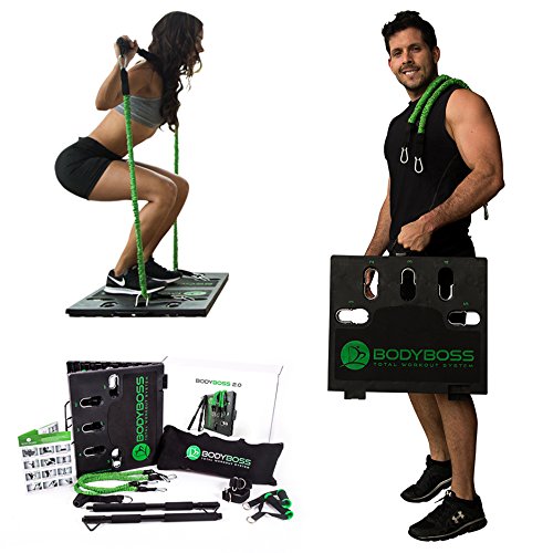 Bodyboss Home Gym 2 0 Full Portable Gym Home Workout Package 1 Set Of Resistance Bands Collapsible Resistance Bar 129 99 Slickdeals Net