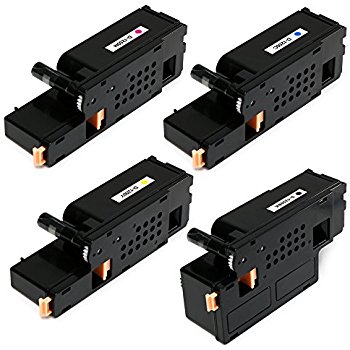Dell Toner Cartridge Refills (Color+Black) for 1250c/1350cnw/1355cn/1355cnw/C1760nw/C1765nf/C1765nfw Printers - Amazon $11.19