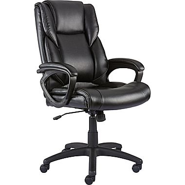 Staples Kelburne Luxura Office Chair, Black $59.99