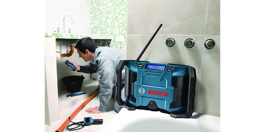 Bosch 12V Li-Ion Compact Jobsite Radio $39.99