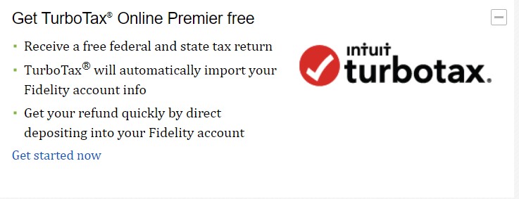 TurboTax Premier free for some Fidelity customers (Premium Services, Active Traders, Private Client), YMMV (2020 tax year thread)