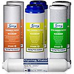 iSpring 1-Yr Replacement Filters for Standard 5-Stage Reverse Osmosis RO Systems $23 w/ Subscribe &amp; Save
