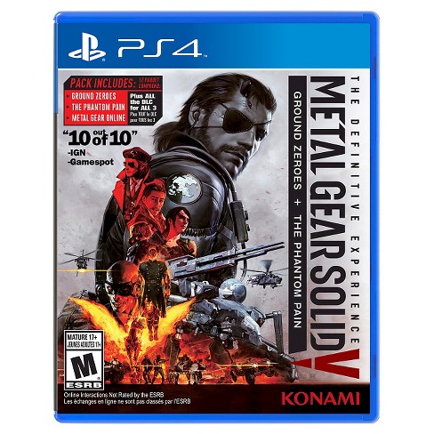 Metal Gear Solid V The Definitive Experience Ps4