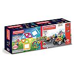 Magformers Neon 30Pc and Transform 17Pc Wheel Set Sams Club Exclusive 2 Toy Bundle Pack $29.98