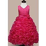 KettyMore Kids Girls Decorated Bust Ruffled Skirt Party Dress $33.99 + ship