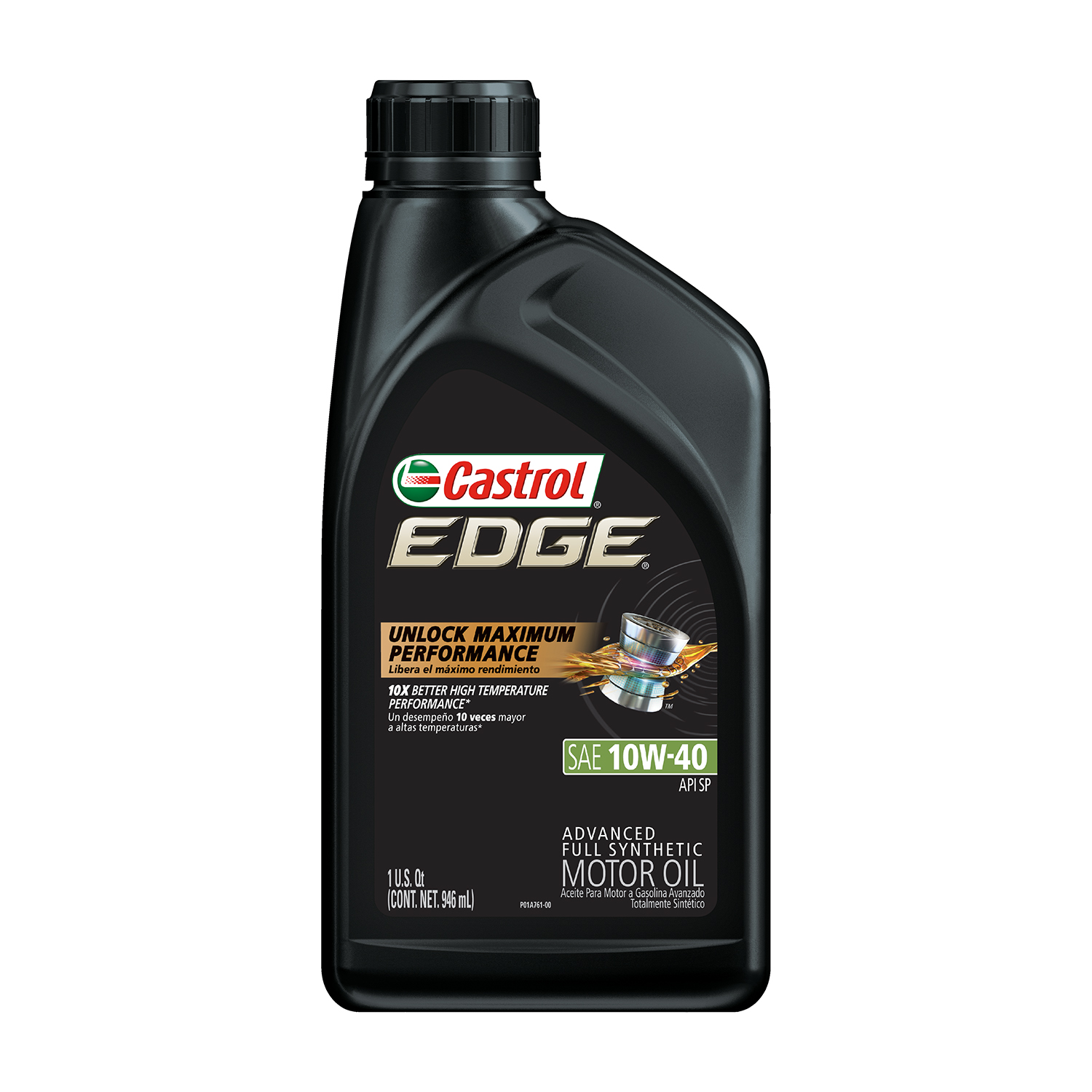 1-Quart Castrol Edge 10W-40 Advanced Full Synthetic Motor Oil