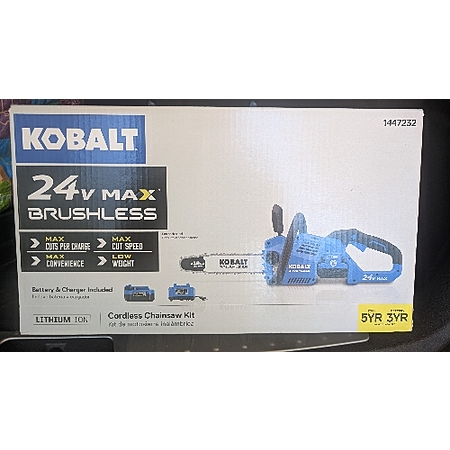 50% Off Kobalt Chainsaw Kit!