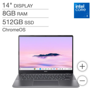 Acer 514 Chromebook Plus $250 + $15 Shipping at Costco $265