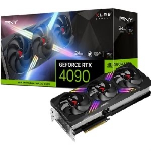 PNY GeForce RTX 4090 XLR8 Gaming VERTO EPIC-X RGB Triple Fan Graphics Card - 24GB GDDR6X: $1649.99