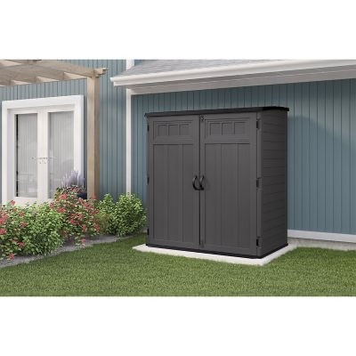 Suncast Extra Large Vertical Outdoor Storage Shed - $349