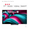 COSTCO: LG 77&amp;quot; Class - OLED evo AI C5 Series (OLED77C5PUA, 2025) - 4K Smart TV - 5 year warranty (Allstate 3-Year Protection Plan Bundle Included) $1999.99