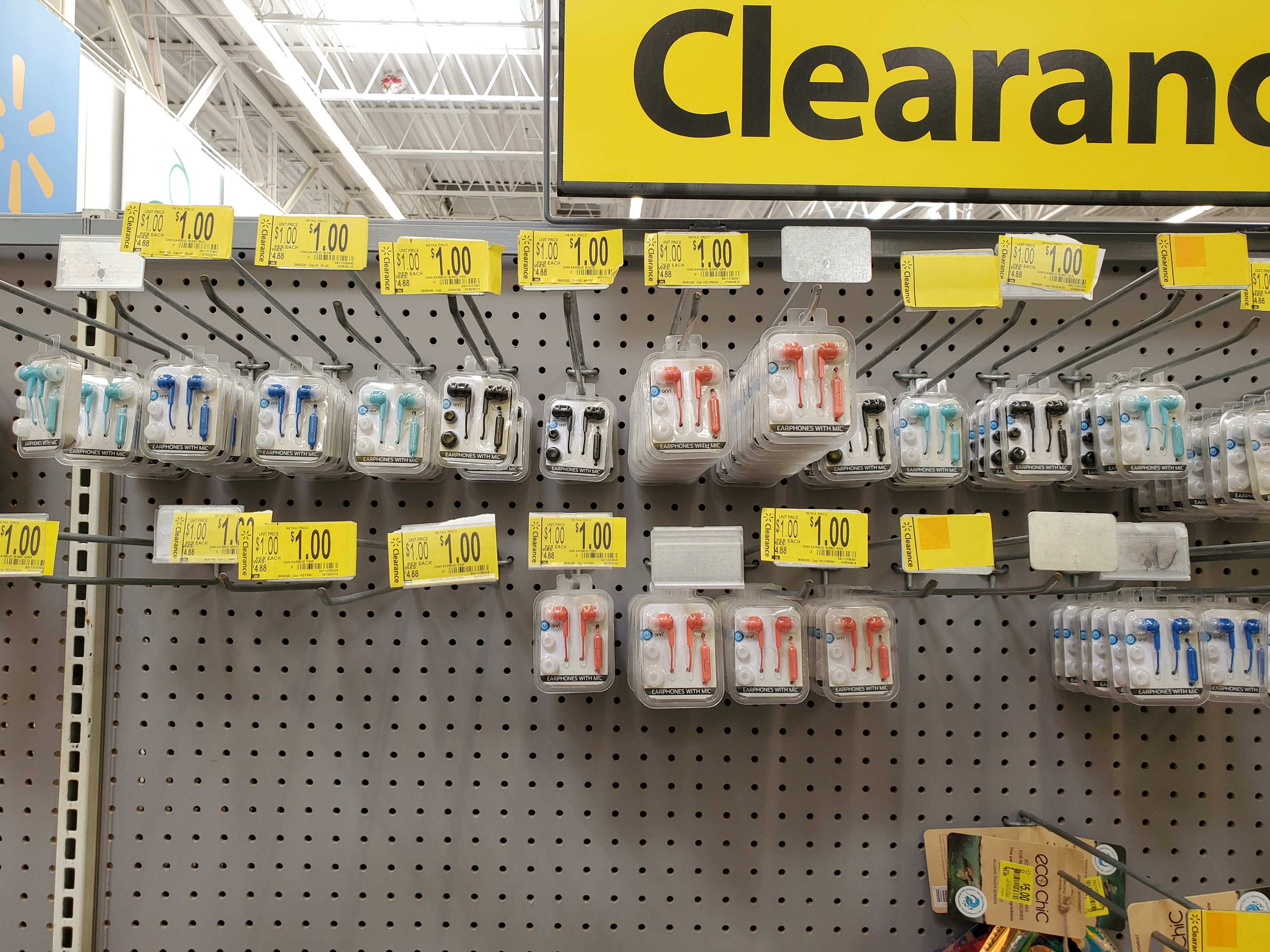 Onn Earbuds With Mic 1 Walmart Ymmv Slickdeals Net
