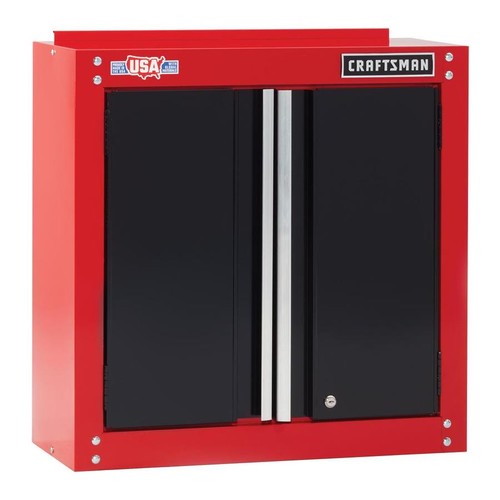 Craftsman Steel Wall Mounted Garage Cabinet Red 99 Or 79 With