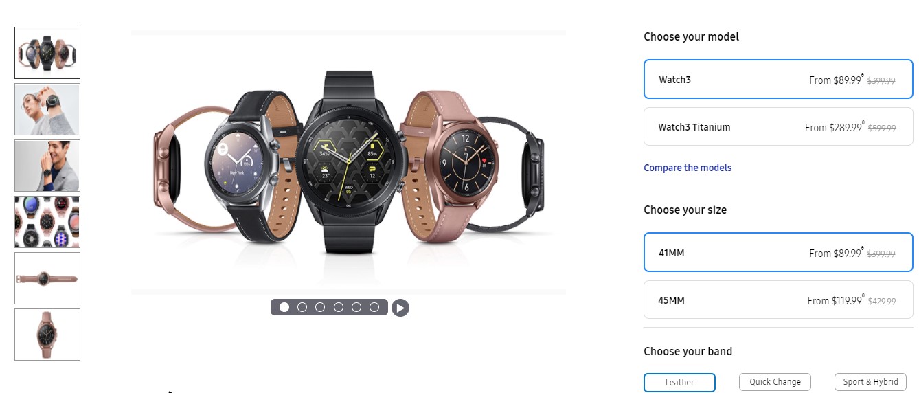 Samsung is offering $150 rebate on their watch, plus good trade in value for the older watches