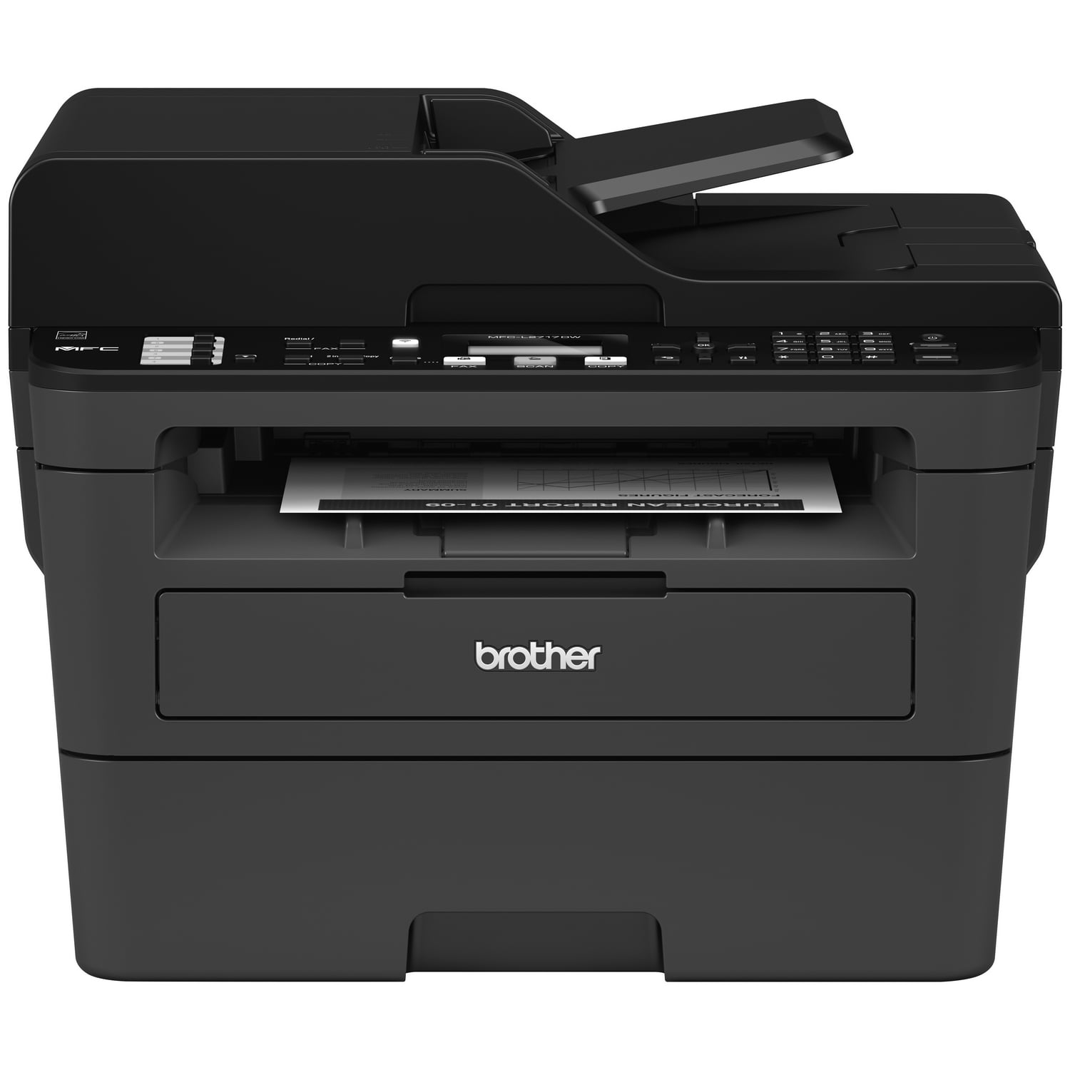 Brother MFC-L2717DW Monochrome Laser All-in-One Wireless Printer (Refurbished) $109.99 + Free Shipping