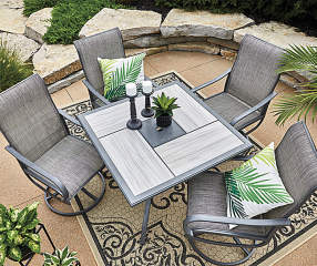 Big Lots B M Clearance Wilson Fisher Hillcrest 5 Piece Patio