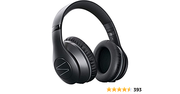 Symphonized Over Ear Headphones Wireless - Bluetooth Headphones Over Ear with Microphone – Overhead 90% Noise Cancelling Head Phones – Stereo Sound & Deep Bass for TV, PC - $10