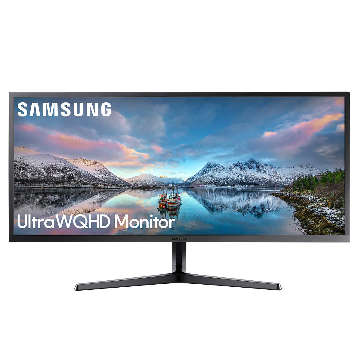 Samsung 34" Class QHD UltraWide Monitor - SJ55W - LS34J552WQNXZA $269.99 at Costco