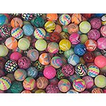Rhode Island Novelty Assorted Super Bouncy Balls (250 Count), 27mm For $12.31 @ Amazon