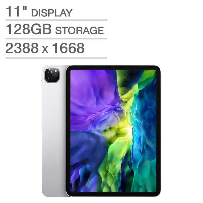 Costco Members: 128GB Apple iPad Pro 11" WiFi Tablet (Silver or Space Gray) $699