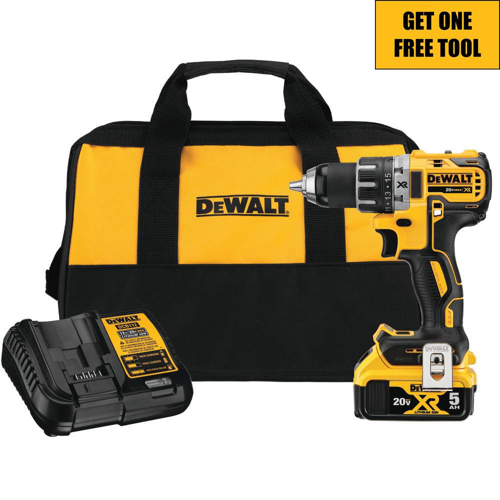 Get a free DeWalt tool when you buy a starter kit for $199 (Drill/driver or Battery kit)