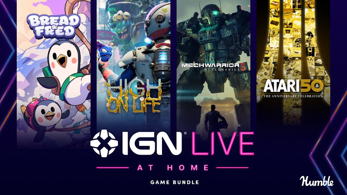 Humble Bundle IGN Live: Atari 50 + High On Life + Mechwarrior 5 + Grindstone + More for $25 on PC
