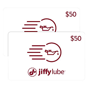 Costco has Jiffy Lube gift cards - $100 worth for $74.99