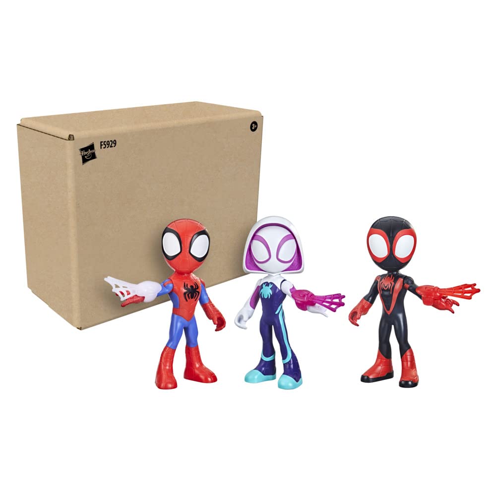 Spidey and his Amazing Friends Supersized Hero Multipack, 3 Large Action Figures, Marvel Preschool Super Hero Toy, Ages 3 and Up, 9 $19.49 + Free Shipping w/ Prime or on $35+