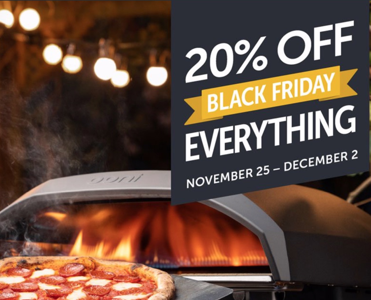 Ooni Products 20% off at Ooni.com