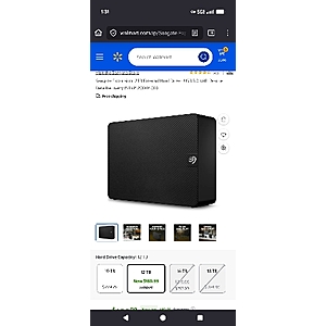 Seagate Expansion 12TB for $189.99 At Walmart