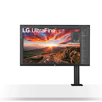 LG 32" UltraFine Display Ergo 4K HDR10 Monitor 32UN880-B $335