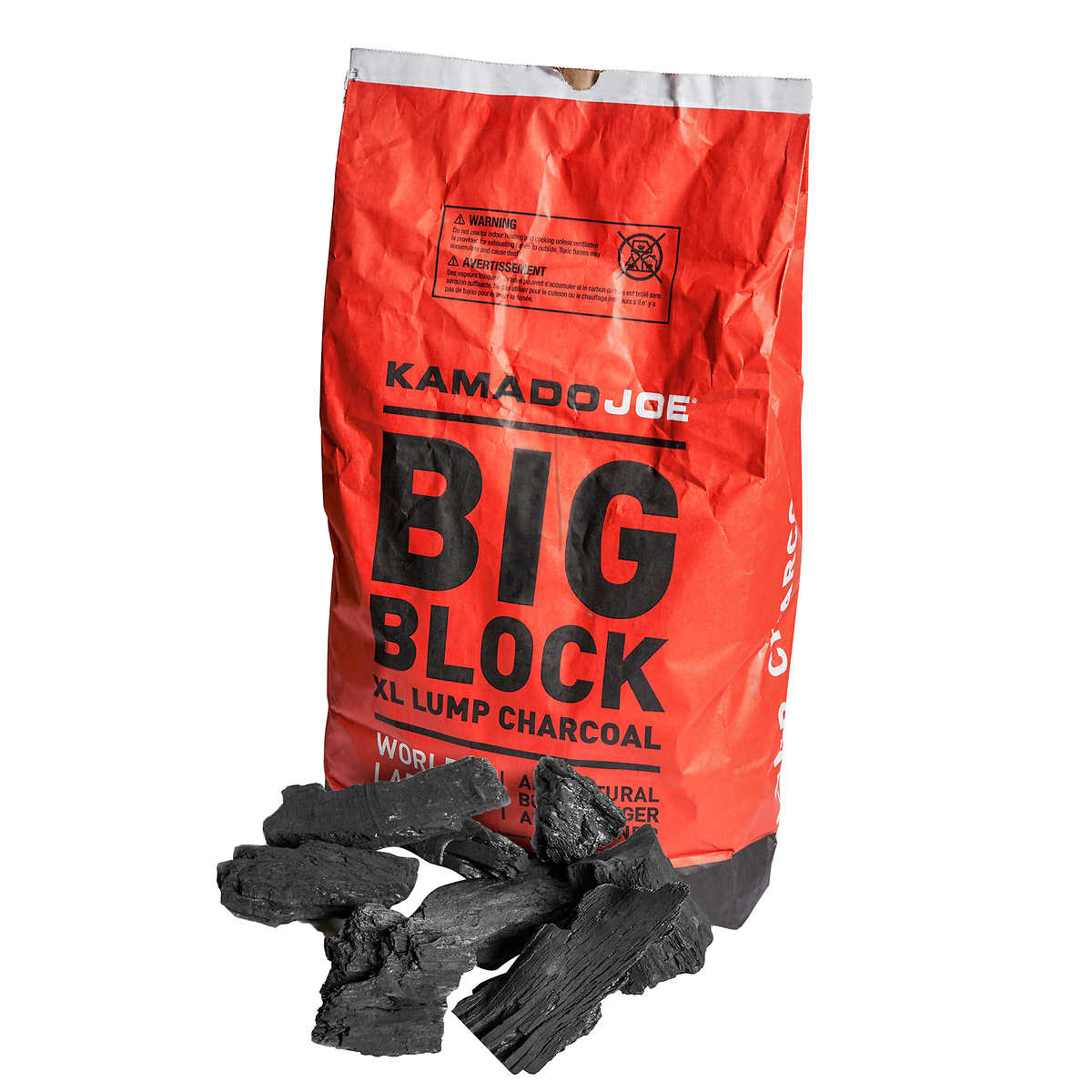 Costco Kamado Joe Big Block Lump Charcoal 80lbs 79 99