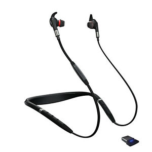 Jabra Evolve 75e UC Wireless Bluetooth Earbuds (Manufacturer Refurbished) $44.99