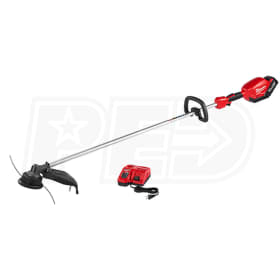 Milwaukee M18 FUEL Lithium-Ion Cordless Electric String Trimmer Kit + Free leaf blower $299 - no tax*, free shipping