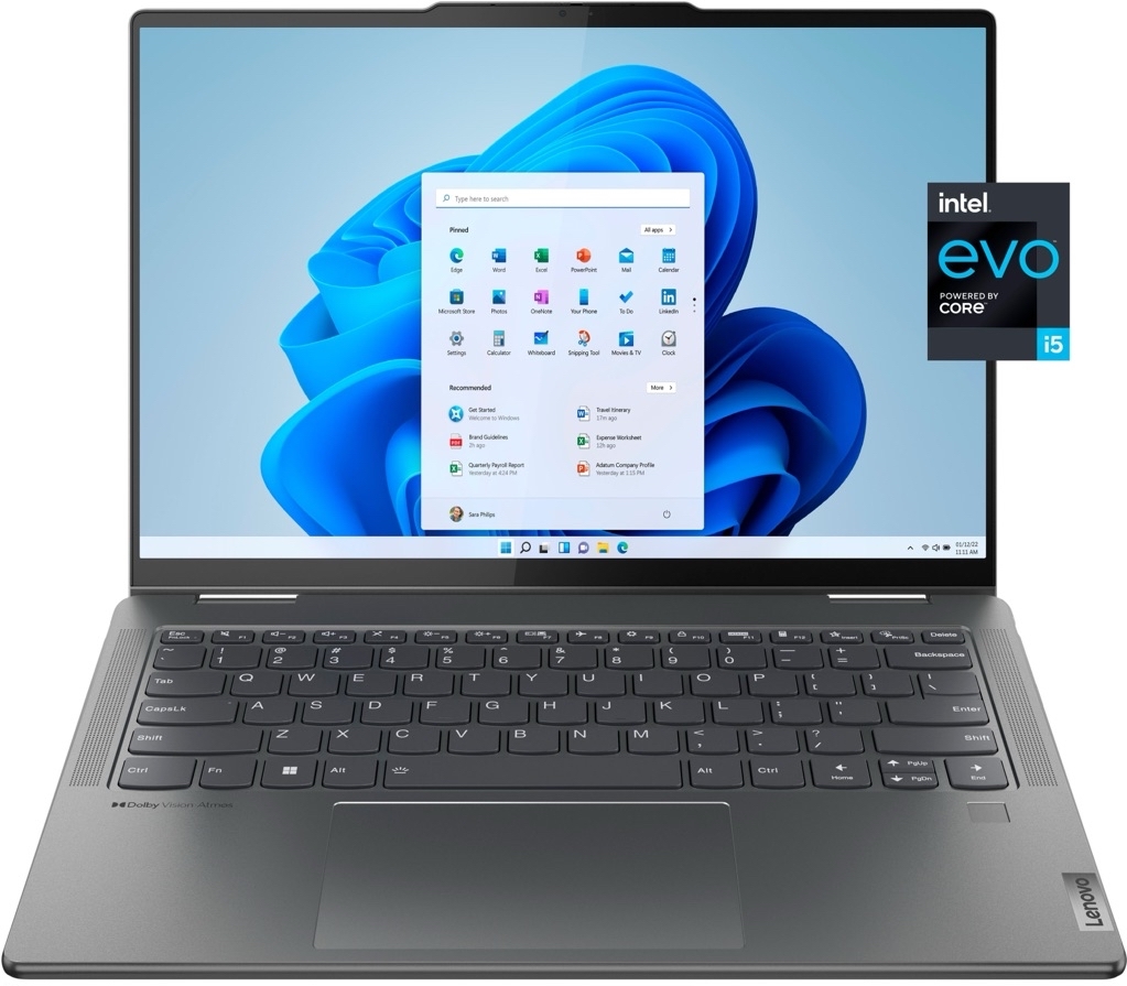 Lenovo Yoga 7i 2-in-1 14" 2.2K Laptop: Intel Core i7-1355U with 16GB Memory, 512GB SSD $749.99
