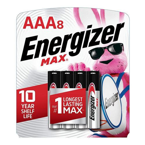 8-Pack Eveready Energizer Max AAA Alkaline Battery $1 + Free Store Pickup At Microcenter