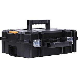 DeWALT 13" T Stak II Portable/Stackable Flat Top Tool Storage Case $12.97 at Home Depot and Amazon