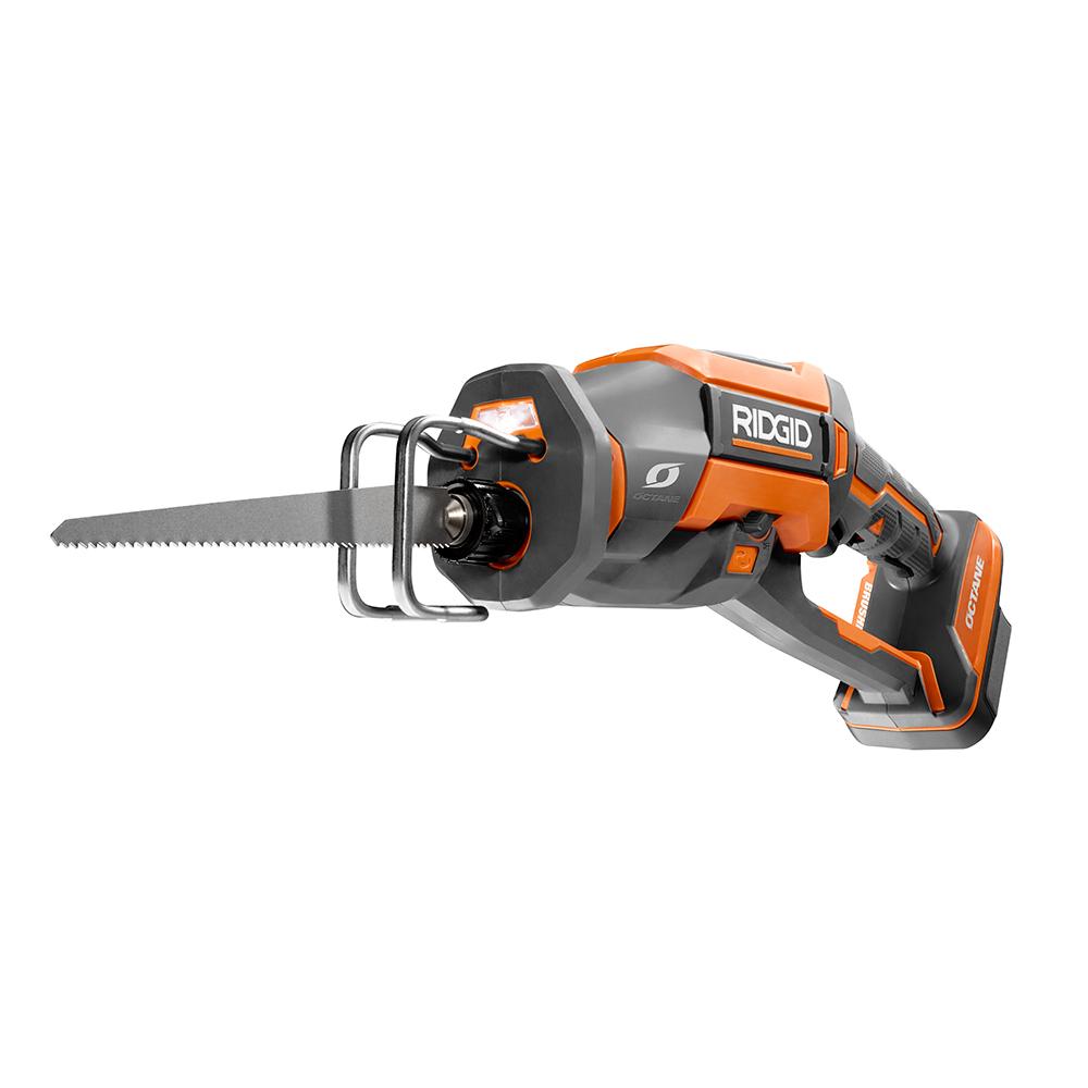 Ridgid Brushless One Handed Reciprocating Saw Tool Only Factory
