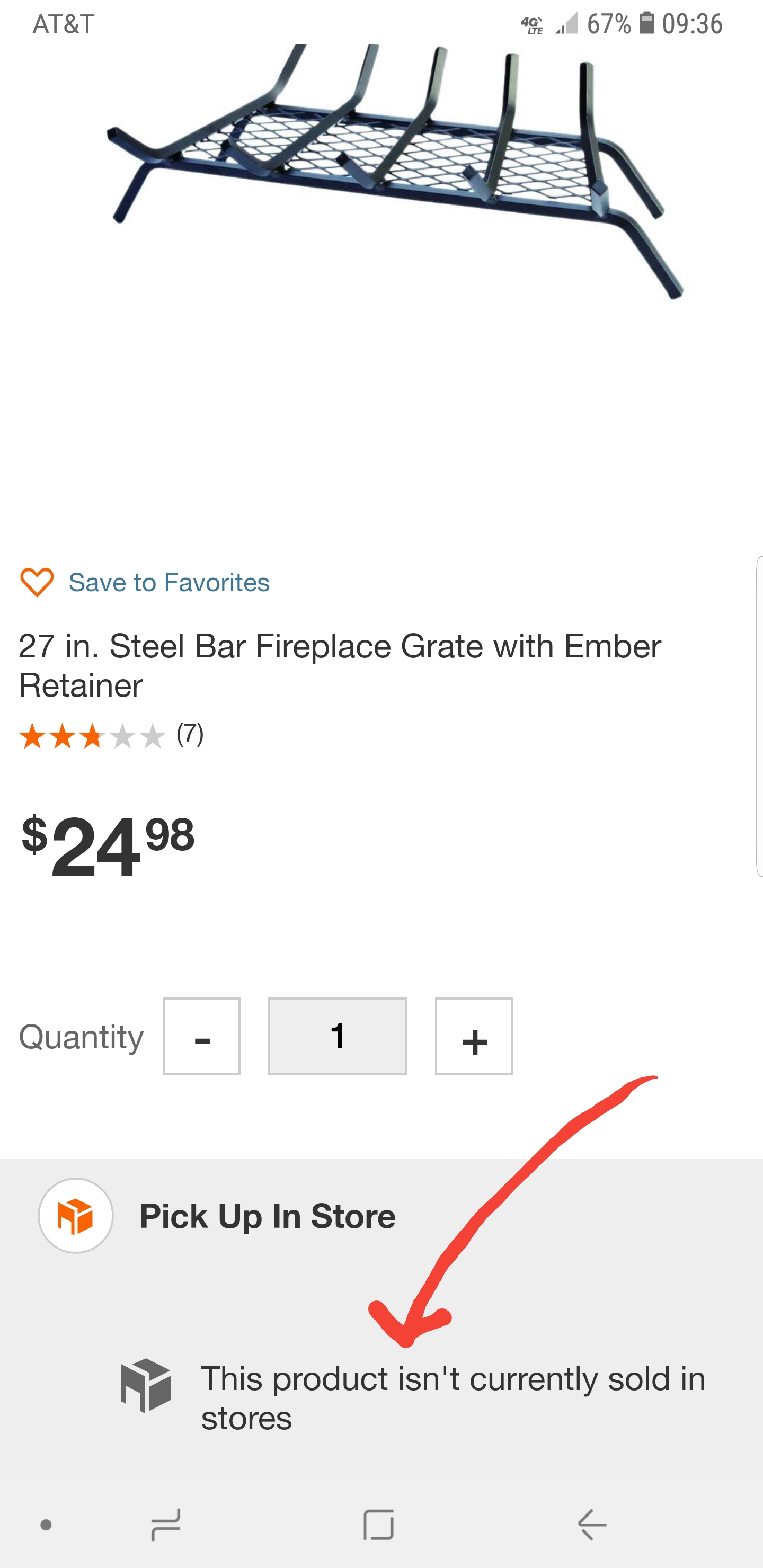 27 In Steel Bar Fireplace Grate With Ember Retainer 6 2 Ymmv