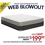 Queen Mattress Sets: Ortho-Posture Firm Euro Top $180, Sealy Posturepedic Alpenglow Cushion Firm $450, Serta Perfect Sleeper Dunlake Luxury Firm $540, More