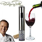 Wolfgang Puck Stainless Steel Electric Wine Opener $19 shipped