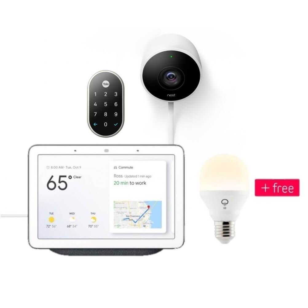 Google Home Hub Nest Camera Bundle